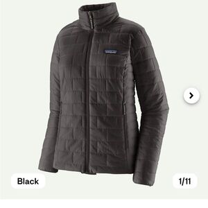 Patagonia Women's Nano Puffer Jacket Black